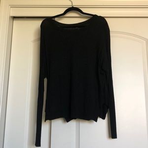 Trouve long sleeve black sweater.